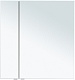 Aquanet Зеркальный шкаф Алвита New 80 серый матовый – фотография-11